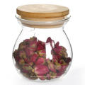 Glass Storage Jar Airtight Container with Bamboo lid